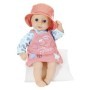 Baby Annabell Rochita, Bluza si Palarie pentru papusi 36 cm